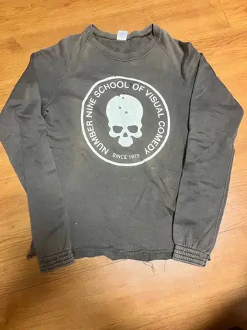 NUMBER (NINE) 스컬 프린트 트레이닝복 L