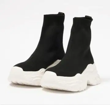 렙심 니트 스니커즈 부츠 M