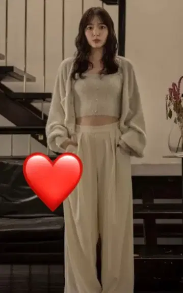 mideal 마이딜 gritterknitensemble 글리터 니트