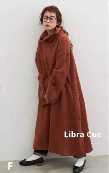 Libra Cue 리브라 볼륨 슬리브 니트 원피스