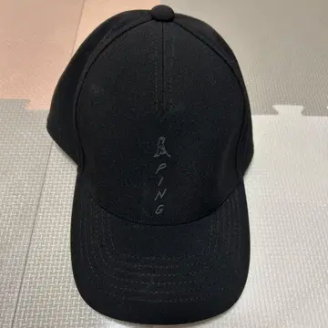PING 블랙 캡