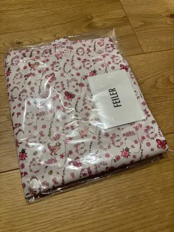 FEILER 페이러 리버티 콜라보 꽃무늬 토트백 핑크