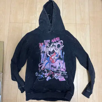 nana 밴딩 후드티 워시 가공