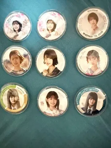 이노우에 리나 캔뱃지 9개 세트