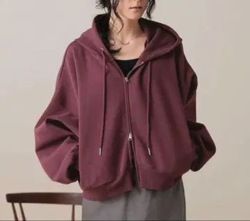 ZIP 숏 후디 로리즈팜 미사용 새상품 이번 시즌 신상