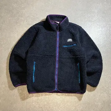 90s 00s archive 플리스 자켓 네이비 네이비 아카이브