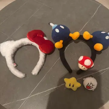 키티, 폭탄병 머리띠, 반지 3종류