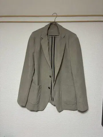 UNITED ARROWS 베이지 테일러드 자켓