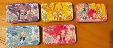 슬라이드캔 프리큐어 하트캐치 프리큐어 5종 세트 컴플리트 캔