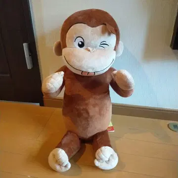 호기심 많은 조지 BIG 봉제 인형