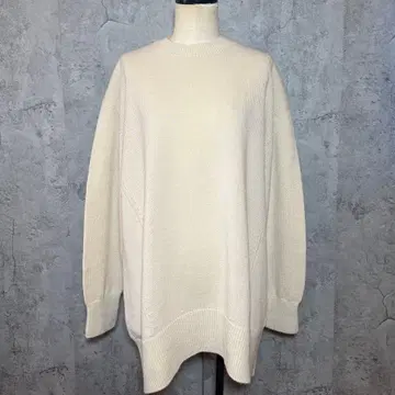 equo 홀가먼트 튜닉 니트