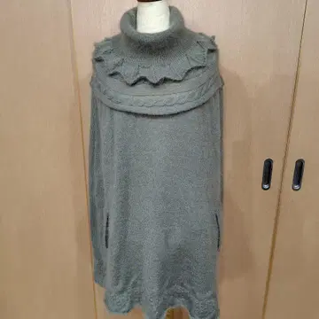 이탈리아 판초 사이즈 9호 카키 컬러