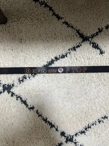 B'z LIVE-GYM 2025 FYOP 은색 테이프