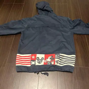 레어 90년대 디즈니 빈티지 마운틴 파카 L 네이비 Y2K