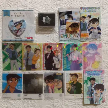 명탐정 코난 100만 달러의 오릉성 핀 배지 주얼리 하트 캔뱃지