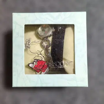 박스 포함 레트로 레어 스누피 손목시계