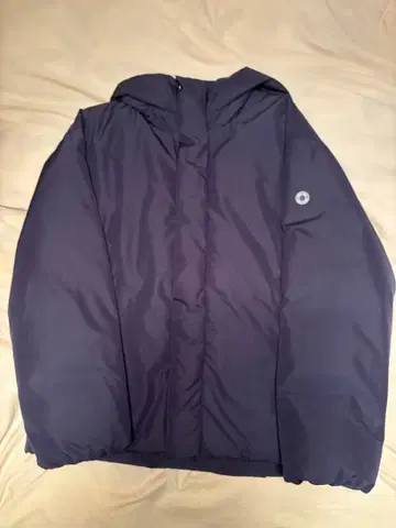 오르치발 후드 부착 다운 자켓 네이비 사이즈 4