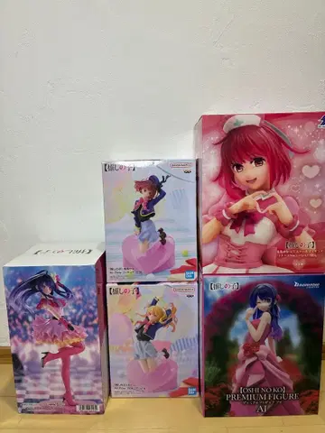 최애의 아이 피규어 5종 묶음 판매