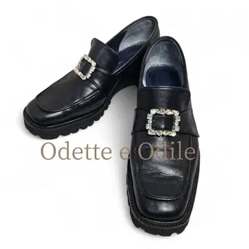 오데트 에 오딜 비쥬 로퍼 23.5cm 블랙