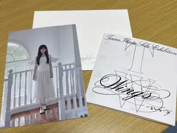 노기자카46 이케다 에레나 입장 혜택 엽서 미니 브로셔 오리의 꿈 개인전