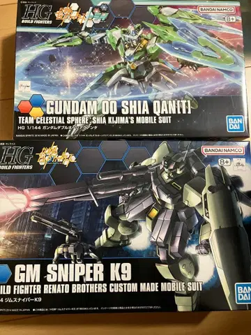 미조립 HG 건담 더블오 아쿠아 짐 스나이퍼 K9