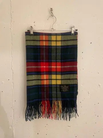 [ 새상품급 ] Urban Research 캐시미어 타탄 체크 스톨