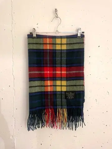 [ 새상품급 ] Urban Research 캐시미어 타탄 체크 스톨