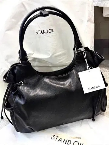 STAND OIL 블랙 숄더백