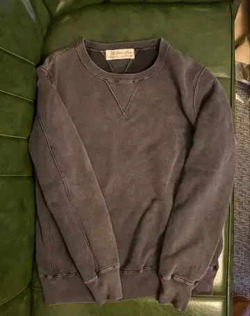 REMI RELIEF 맨투맨 M 흑먹색 블랙 일본제