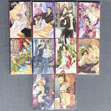 BL 소설 노벨스 묶음 판매 10권 이즈미 카츠라