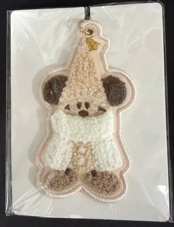 리루린린 키체인 베이지 디즈니 크리스마스 2025