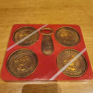 미키마우스 디즈니랜드 코스터 세트