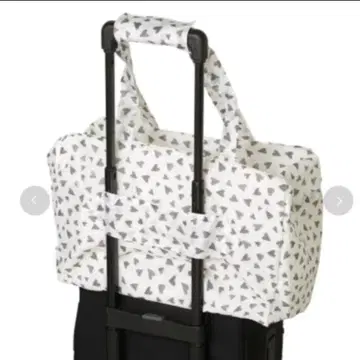 미사용 새상품 젤라또피케 하트 무늬 트래블 백