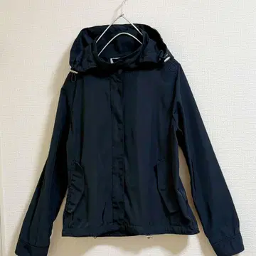 르쿨블랑 블루종 네이비 2way 깔끔한 스타일 라이트 아우터 겉옷