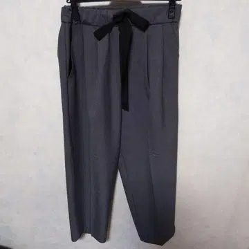 [ Vin ] 그로그랭 리본 팬츠 그레이 9호