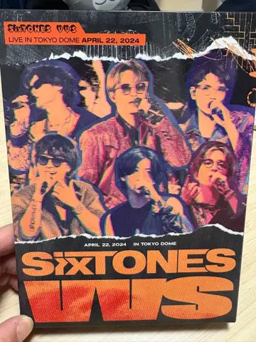 SixTONES VVS 초회반 DVD 도쿄돔