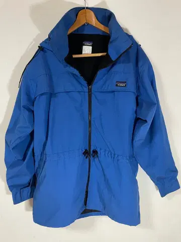 CODET 후드 부착 나일론 자켓 블루