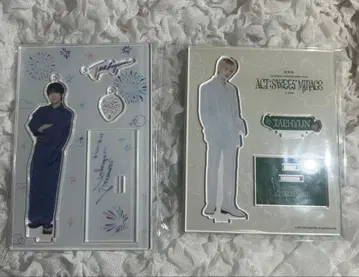 TXT 수빈 아크릴 스탠드 2개