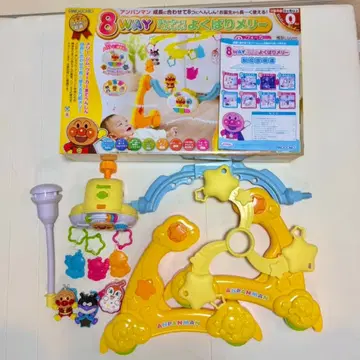 [설명서 있음] 호빵맨 8WAY 워커까지 변신! 욕심쟁이 멜리