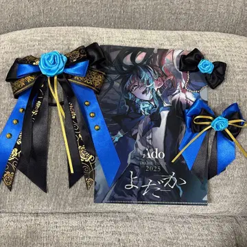 Ado 헤어 액세서리 3종 세트 핸드메이드 LIVE 요다카