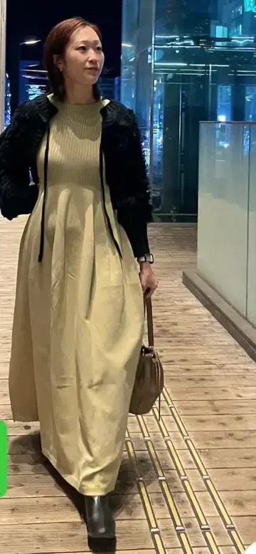 CAPRICIEUX LE'MAGE 카프리 프린지 가디건 세트 원피스