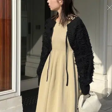 CAPRICIEUX LE'MAGE 카프리 프린지 가디건 세트 원피스 ps