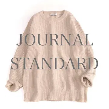 [ 새상품급 ] JOURNAL STANDARD 하찌 니트탑 (베이지)