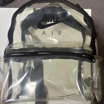 NIKE AIR 투명 백팩