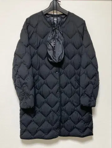 [ 새상품급 ] 울트라 라이트 다운 릴랙스 코트 블랙 XL