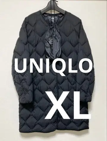 [ 새상품급 ] 울트라 라이트 다운 릴랙스 코트 블랙 XL