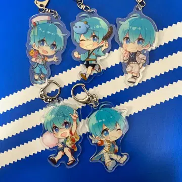 스토푸리 코론 군 아크릴 키링 5개 세트