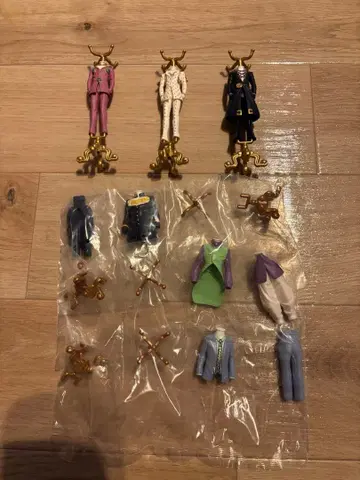 죠죠의 기묘한 모험 캡슐 토르소 마네킹 컴프 세트