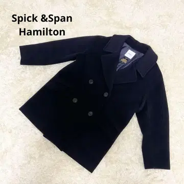 스픽 앤 스팬 해밀턴 더블 버튼 네이비 34