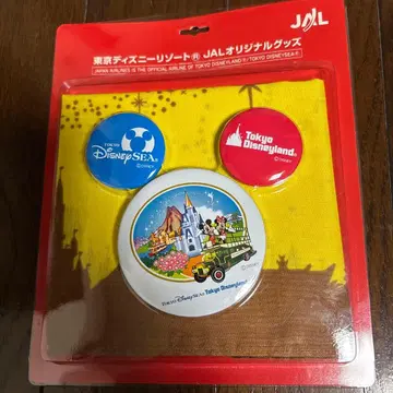 도쿄 디즈니랜드 시 캔뱃지 세트